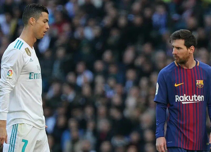 Cristiano Ronaldo y Lionel Messi