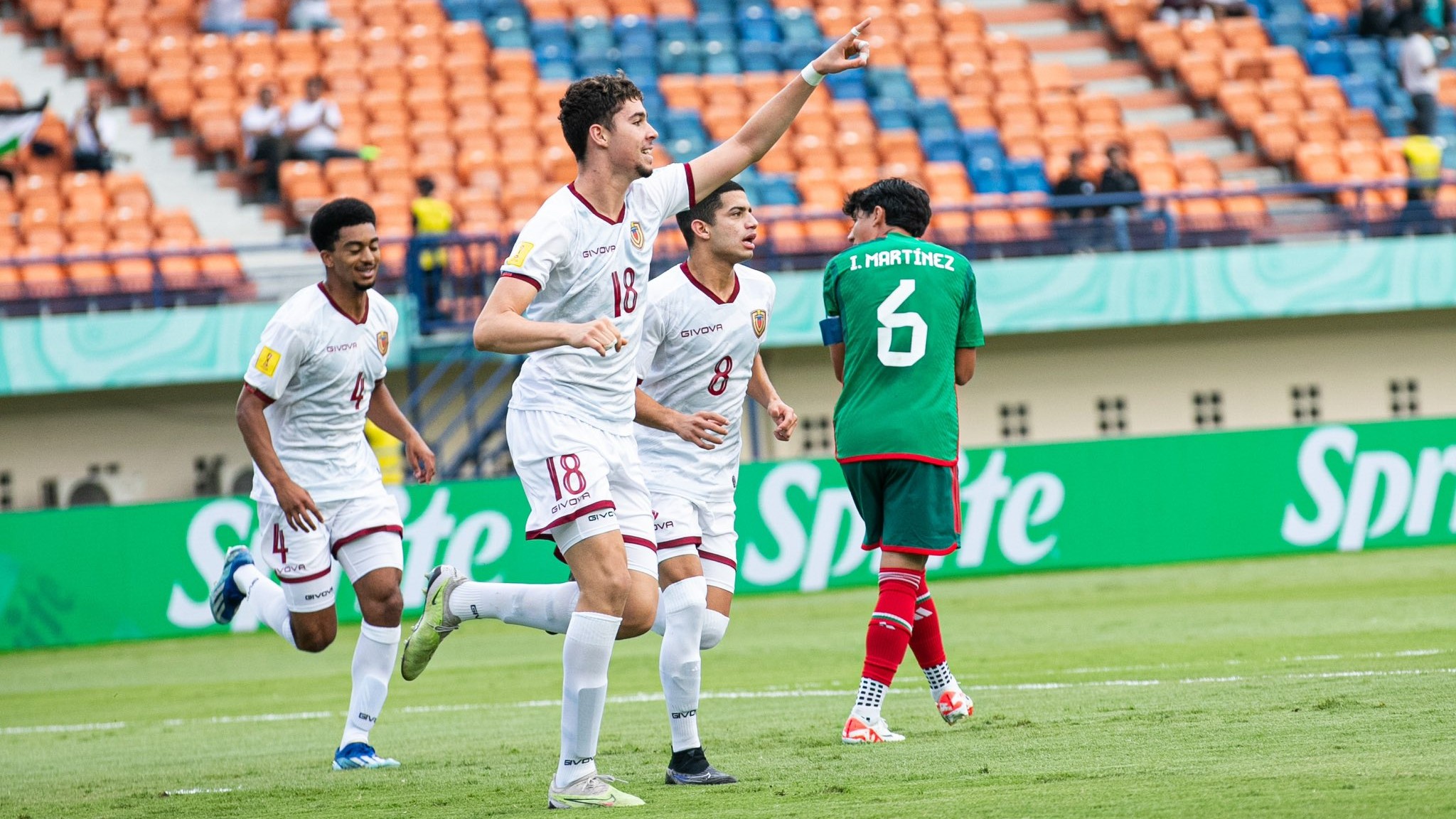 Venezuela empató y depende de sí misma en el Mundial Sub-17