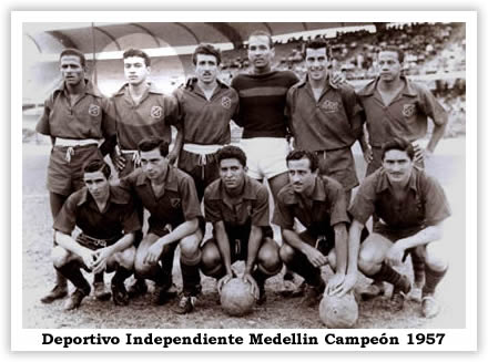 Medellín campeón 1957