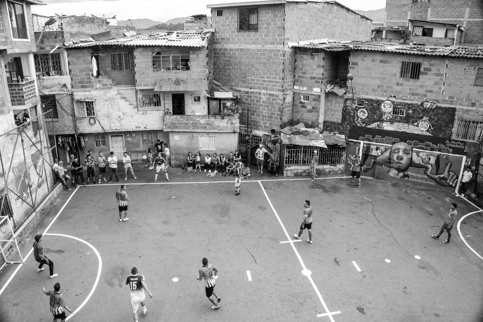 Escenario deportivo de la ciudad de Medellín. Fotografía: Archivo Una cancha