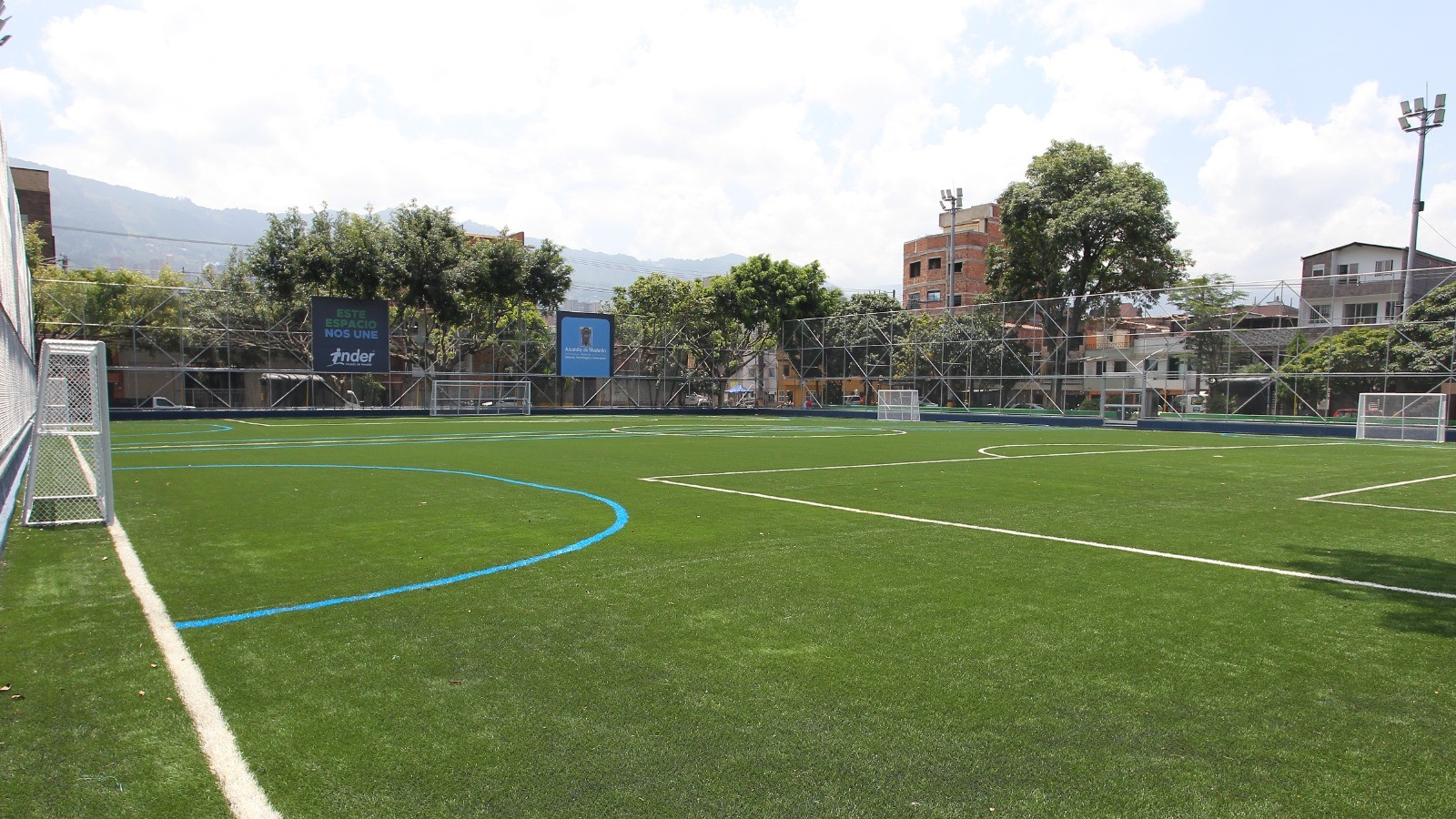 Cancha de Cristo Rey: Medellín renueva sus escenarios deportivos