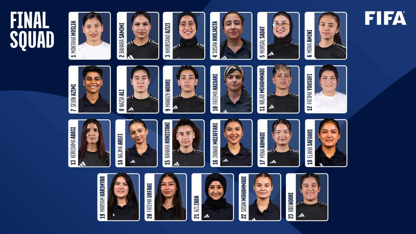 Nace la selección afgana de refugiadas