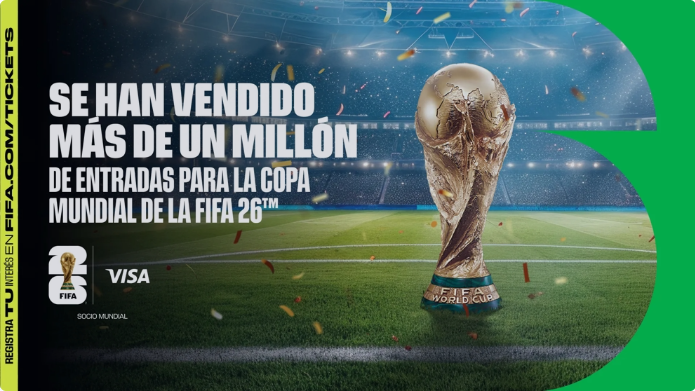Mundial 2026: récord de ventas tras preventa Visa