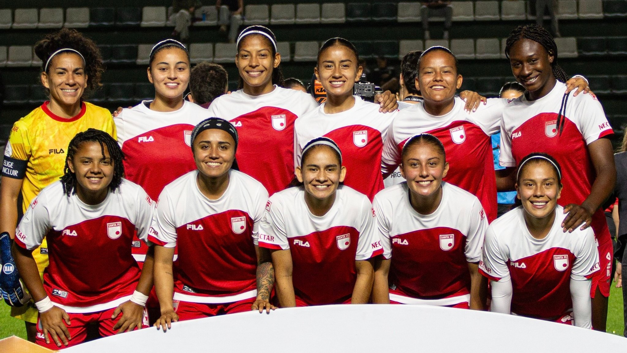 Santa Fe golea en su debut en Copa Libertadores Femenina