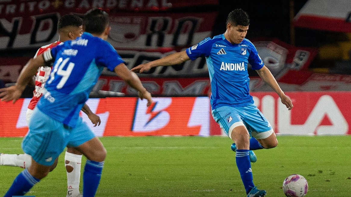 Millonarios venció a Santa Fe en el clásico capitalino