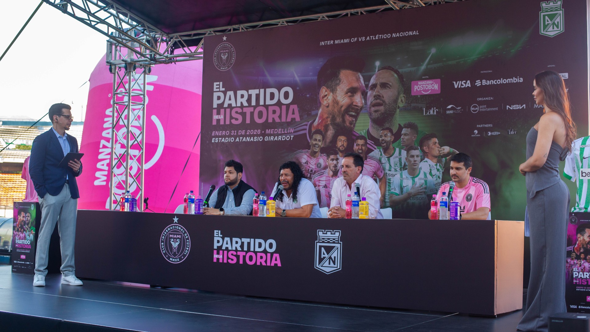 A dos semanas del partido entre Atlético Nacional e Inter Miami en Medellín